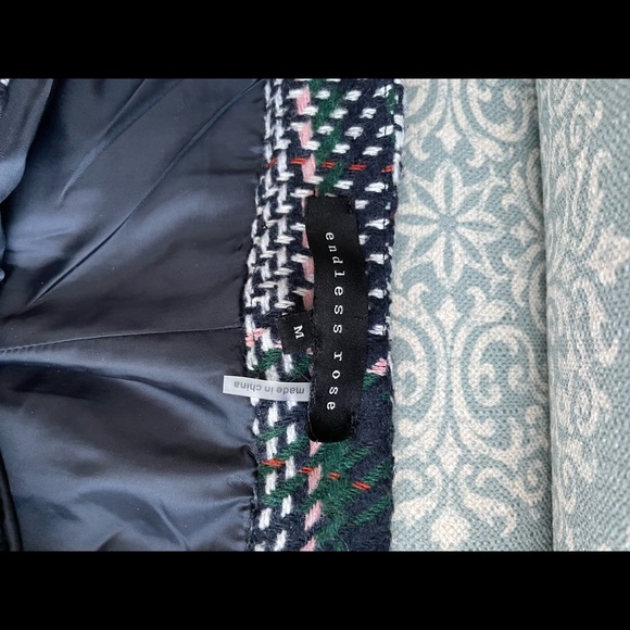 Endless Rose Plaid mini skirt size M - Picture 3 of 5